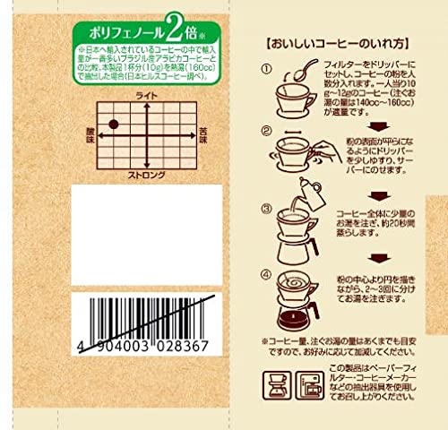 Laurent エスプレッソロースト　ヒルスブレンド モカブレンド 48箱 Amazon.co.jp: ヒルス アメリカンテイスト モカブレンド AP 380g×6個